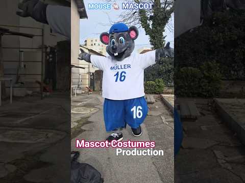Super Mouse 🐁 Mascot Costume for the sports championships/ Mascot Costumes Production/#mascot #mouse