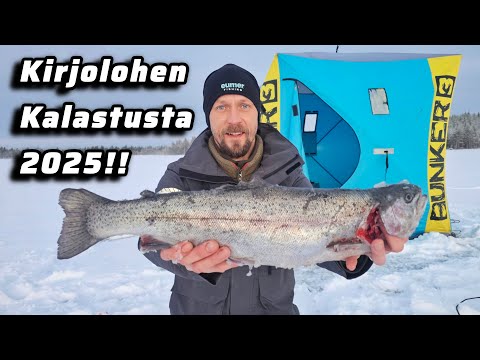 Kirjolohen kalastusta Pikku-Nutilla!