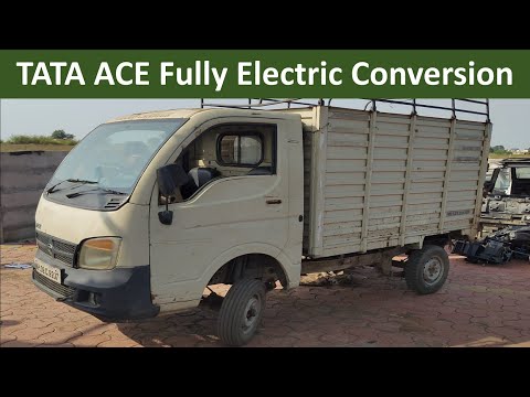 Electric TATA Ace  Testing | TATA Ace EV Conversion | EV Conversion kit India | TATA Ace EV kit