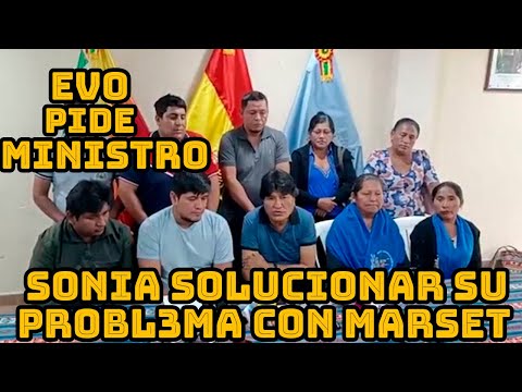 EVO MORALES DENUNCIA QUE NO HAY PLATA POR ESO NO HAY COMBUSTIBLES EN BOLIVIA..