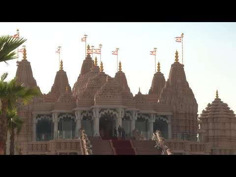 Indian Prime Minister Modi opens Hindu Temple in UAE