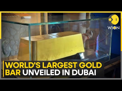 Dubai Unveils World's Largest Gold Bar Weighing Over 300 KG, Setting New Guinness World Record