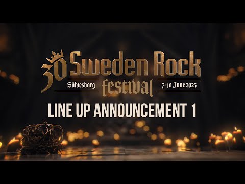 Sweden Rock Festival 2023 - Announcement 1