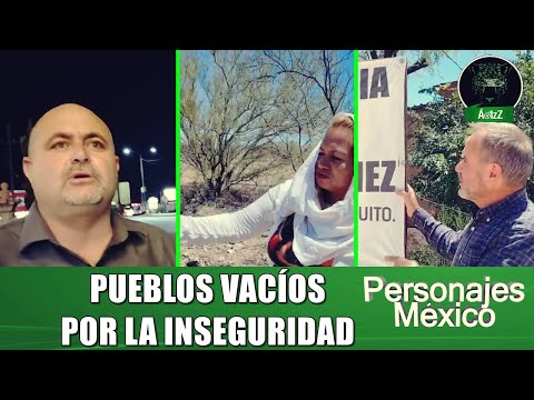 Ceci Flores, Adrián y Julián LeBarón recorren pueblos de Sonora vacíos por la inseguridad