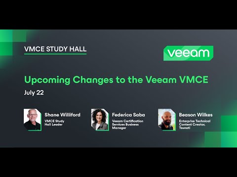 Upcoming Changes to the Veeam VMCE