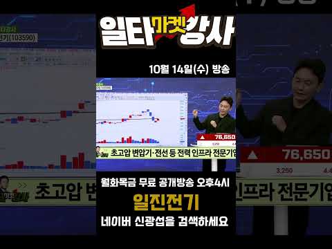 <strong>일진전기</strong> 저평가 탈출 시작 #<strong>일진전기</strong> #전력기기