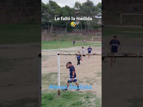 falló de cálculo del portero #futbol