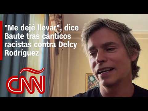 Carlos Baute se disculpa por los cánticos racistas contra Delcy Rodríguez