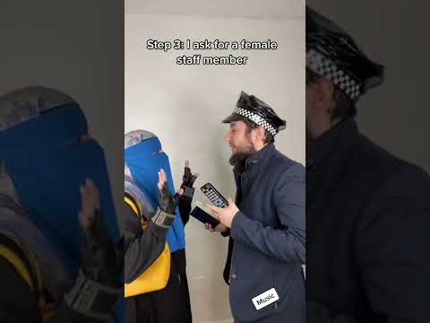 Do NOT assume Muslim women get ID checks like this! #shorts