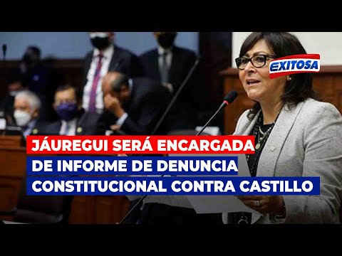 Milagros Jáuregui será encargada de informe de denuncia constitucional contra Castillo