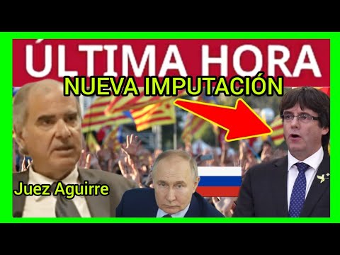 #ÚLTIMAHORA - NUEVA IMPUTACIÓN A PUIGDEMONT - ALTA TRAICIÓN