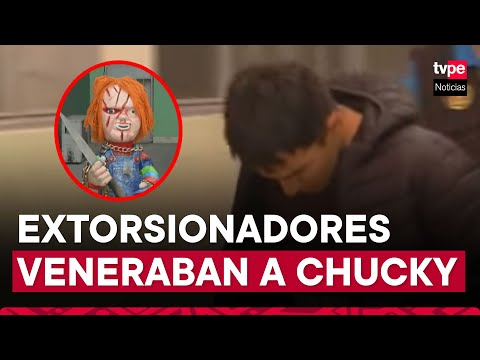 Independencia: banda de extorsionadores veneraba muñeco de Chucky