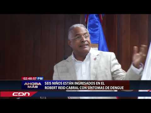 Seis niños están ingresados en el Robert Reid Cabral con síntomas de dengue