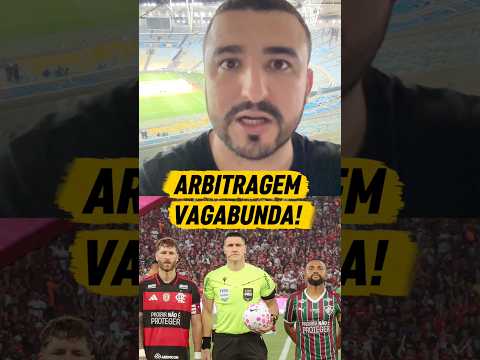 Arbitragem polêmica marca derrota do Fluminense para o Flamengo no Maracanã