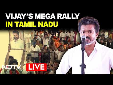 Vijay LIVE | TVK Vijay Roadshow LIVE | Vijay Rally Today | TVK Rally | Tamil Nadu Election 2026