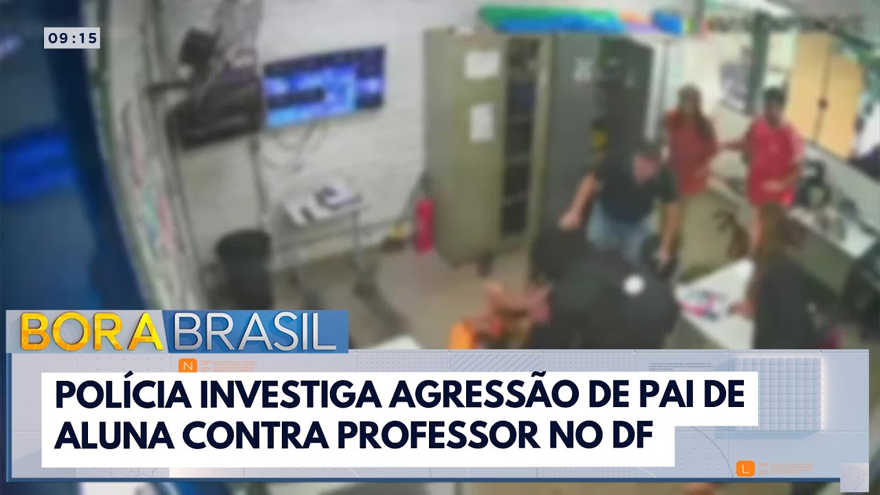 Polícia investiga agressão de pai de aluna contra professor no DF
