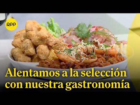Los chefs Silvia y Jonathan De Tomás preparan deliciosos platos para alentar a la selección peruana