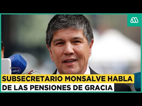 Subsecretario Manuel Monsalve entrega sus declaraciones sobre las pensiones de gracia