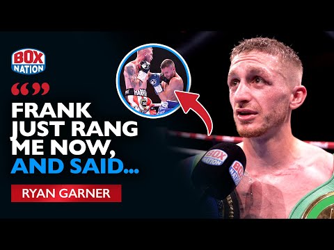 Ryan Garners Reveals Frank Warren Phone Call After Stopping Reece Bellotti
