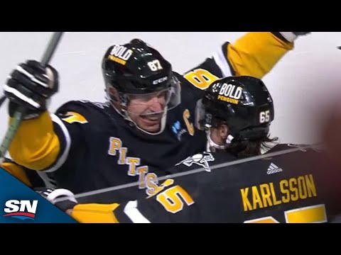 Sidney Crosby Sets Up Erik Karlssons Game-Winner For 1,000th Assist