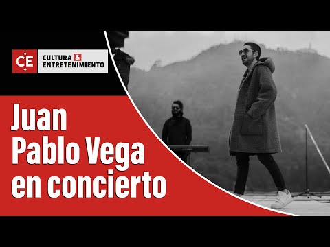 Juan Pablo Vega en concierto