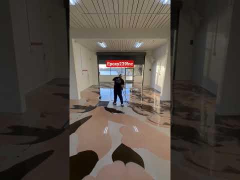 This is how we made this beautiful terrace with our metallic epoxy covers with my chosen colors!!