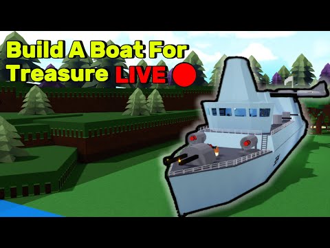Build A Boat For Treasure LIVE 🔴 With Viewers