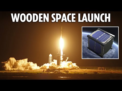 LIVE: World’s first wooden satellite launched into orbit on SpaceX