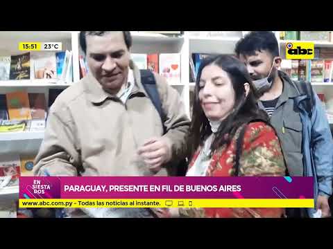 Paraguay, presente en feria de libros de Buenos Aires
