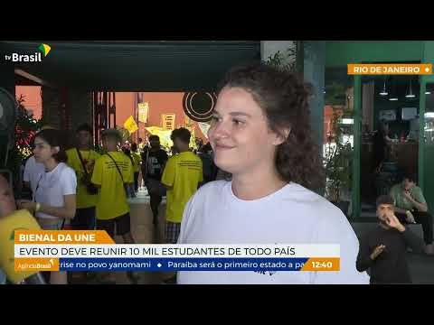 Bienal da UNE deve reunir, no RJ, 10 mil estudantes de todo o país