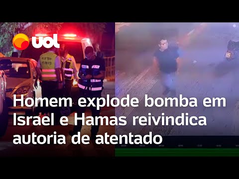 Guerra em Israel: Homem explode bomba em Tel Aviv e Hamas reivindica autoria de atentado; vídeo