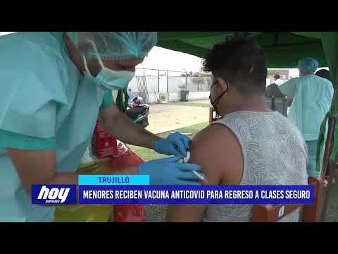 Menores reciben vacuna anticovid para regreso a clases seguro