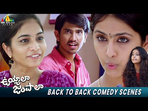 Uyyala Jampala Movie Back to Back Comedy Scenes | #rajtarun | #avikagor | Telugu Movie Comedy Scenes