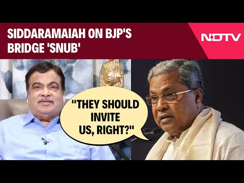 Karnataka Political News | "They Should Invite Us, Right?" Siddaramaiah On BJP's Bridge 'Snub'