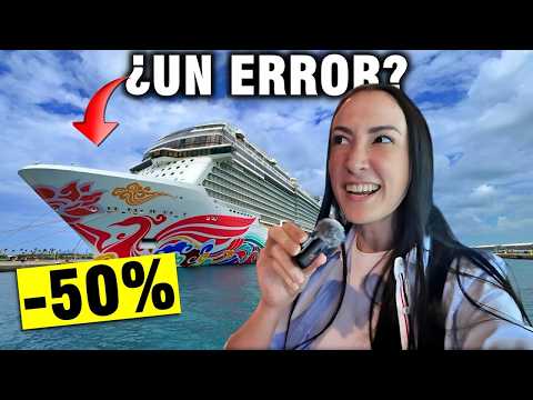 Tomé un CRUCERO a un PRECIO INCREÍBLE pero NO SABÍA que esto pasaría