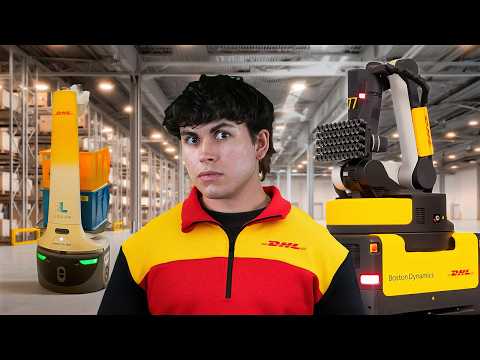 I Spent 24 Hours with Robots in a DHL Warehouse