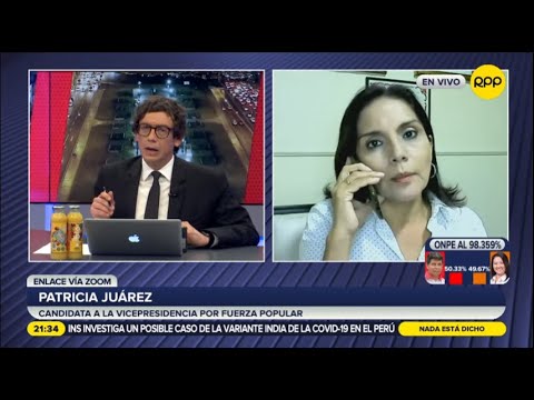 Patricia Juárez: “De ninguna queremos obstaculizar la labor de los organismos electorales”