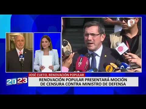 José Cueto sobre Chávez Cresta: Él cree que es el jefe de la Indeci y no el ministro de Defensa