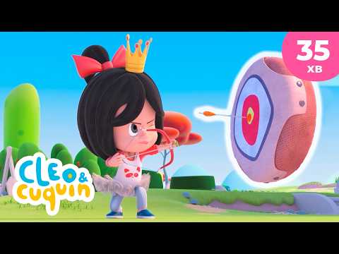 Клео та Кукiн  ⚔️ Лицарка 👑Улюблені дитячі мультики 🎬 Cleo & Cuquin