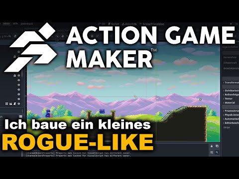 Regenbogenmann startet in neue Abenteuer! | Part 02 | Rougelike im Action Game Maker