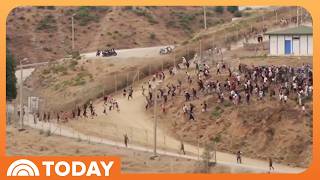 Thumbnail for the video "At Least 34 Migrants Die Trying to Reach Spanish Territory" from TODAY