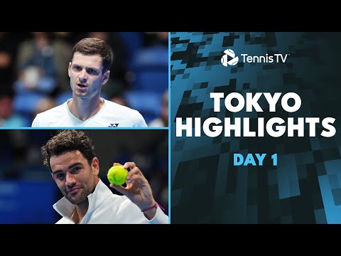 Hurkacz Battles Giron, Berrettini & Humbert Also In Action | Tokyo Day 1 Highlights