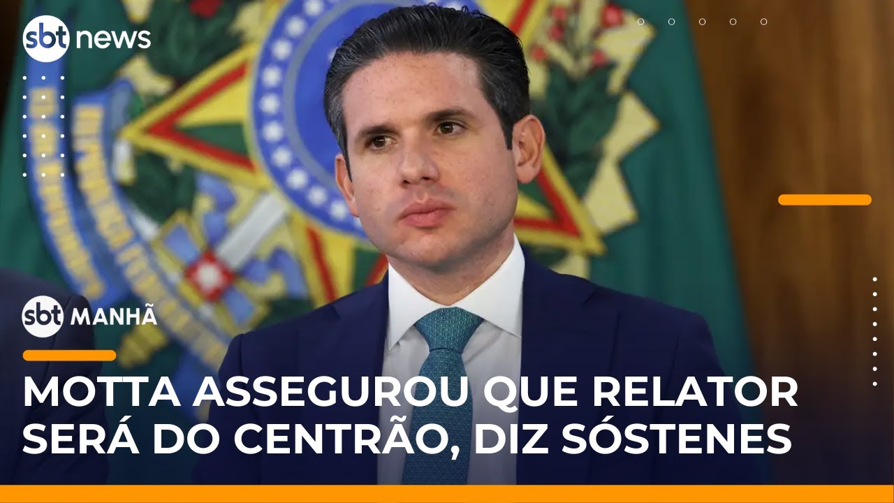 SBT Notícias: Líder do PL na Câmara diz que Hugo Motta se comprometeu a pautar anistia
