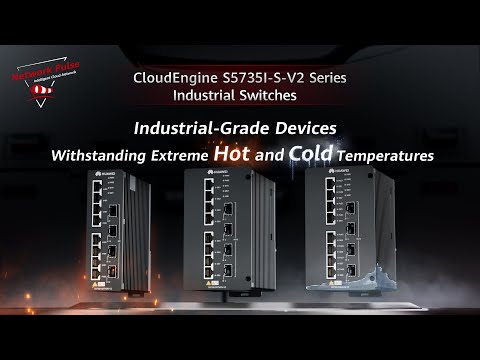 CloudEngine S5735I-S-V2 Series Industrial Switches Product Overview