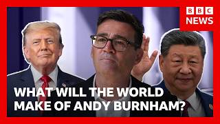 Thumbnail for the video "What will Donald Trump and other world leaders make of Andy Burnham? | BBC News" from BBC News