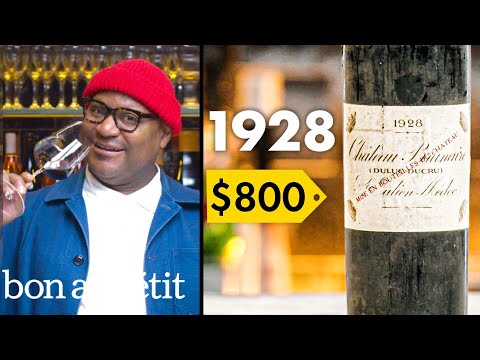 Sommelier Tries A 94 Year Old Red Wine | World Of Wine | Bon Appétit