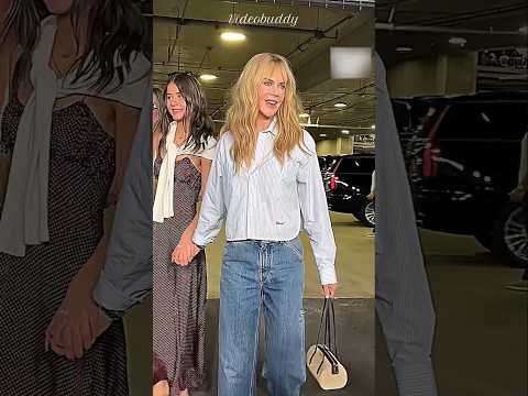Nicole Kidman &amp; Her <strong>Daughter</strong> Arrived With A Striking Sence Of Elegance