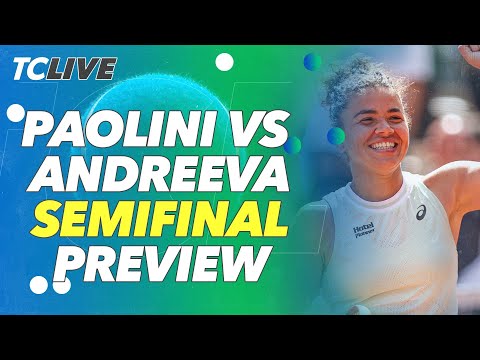 Jasmine Paolini and Mirra Andreeva Semifinal Preview | 2024 Roland Garros