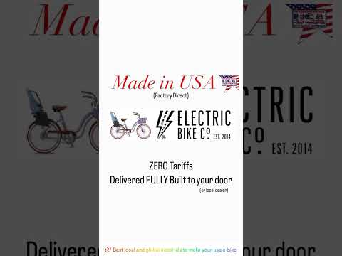 Factory Direct E-Bikes #madeinusa