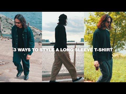 黒ロンTを使った着こなしアイディア3選【”最高の黒T”Hanes T-SHIRTS KURO】